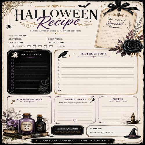 Spooky Season Recipe Keepsake™