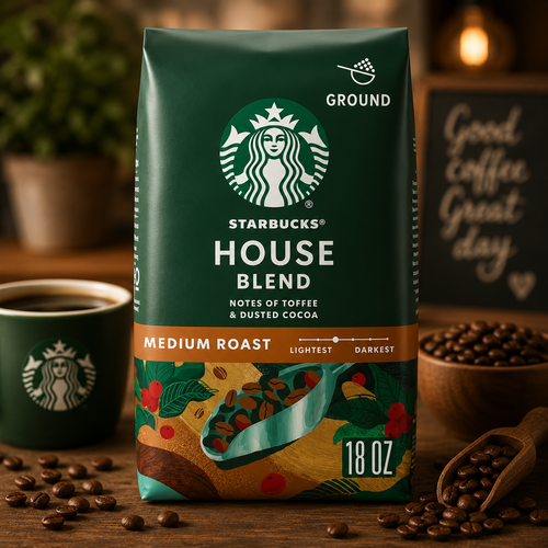 Starbucks House Blend Ground Coffee