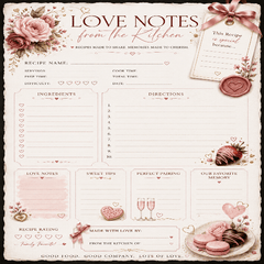 Love Notes From the Kitchen Recipe Keepsake™ - Digital Boss Collection®