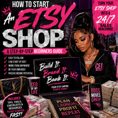 How To Start An Etsy Shop eBook