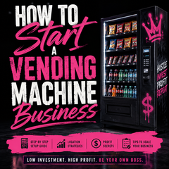 How To Start A Vending Machine Business eBook